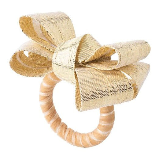 Tuxedo Napkin Ring - Gold - Gaines Jewelers