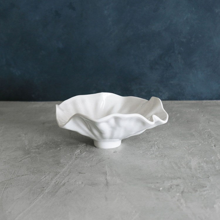 Vida Bloom Small Bowl-White - Gaines Jewelers