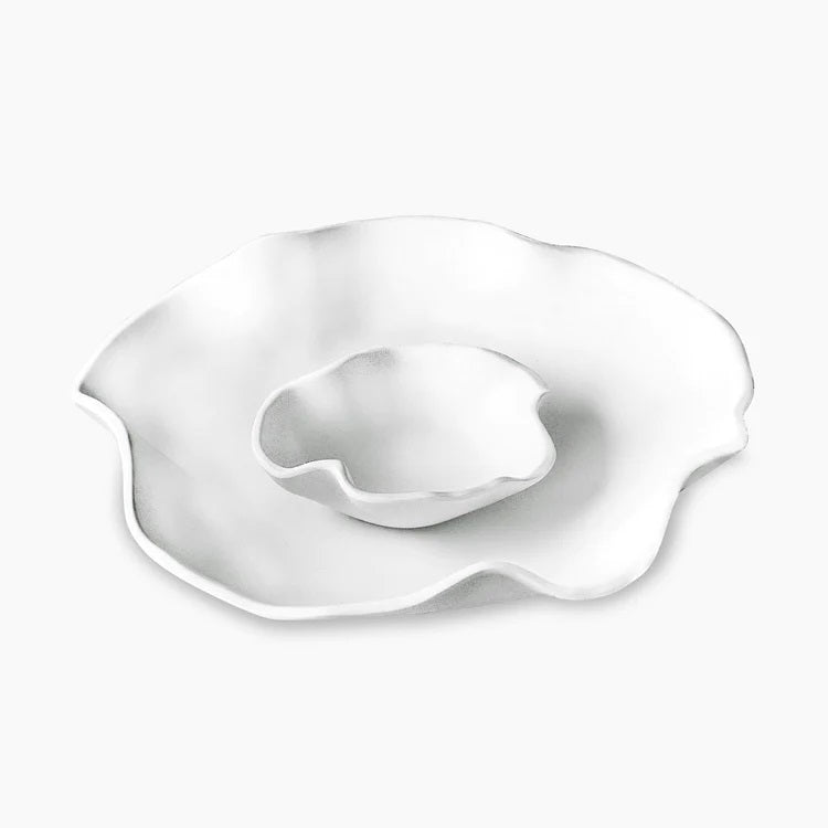 VIDA Nube Bowl with Dip White - Gaines Jewelers