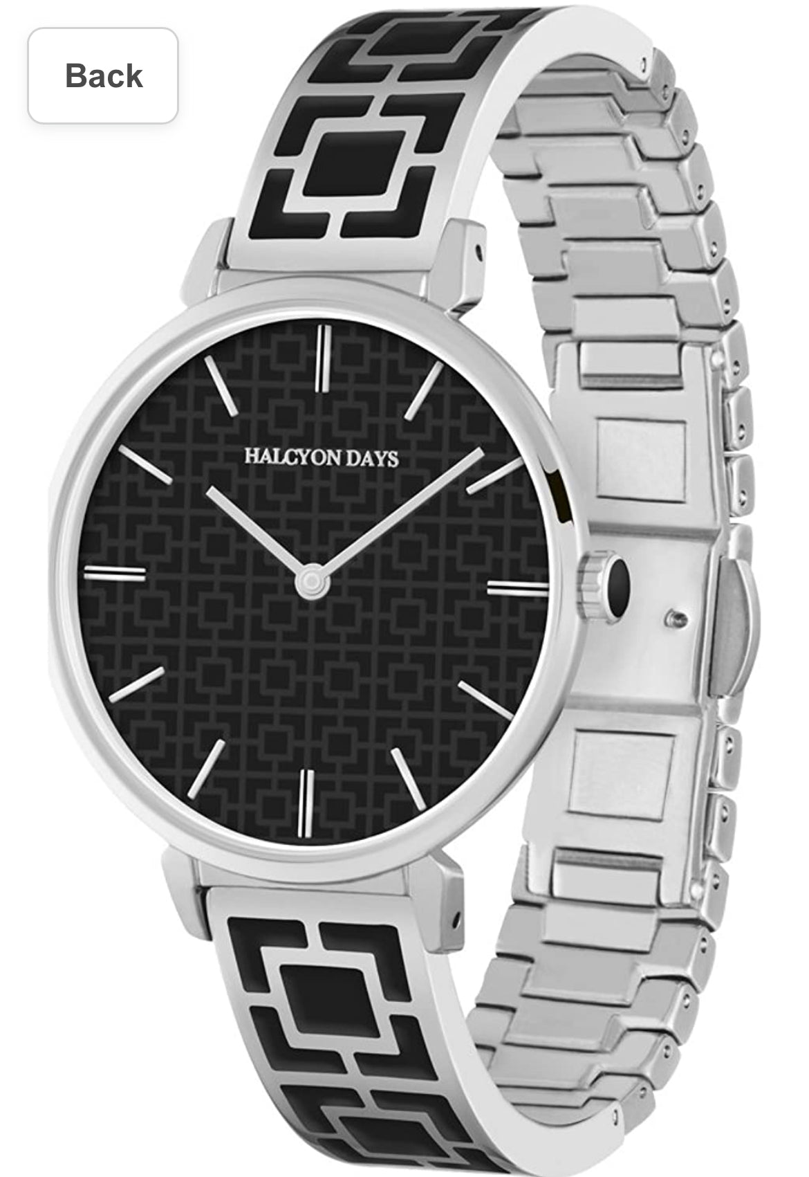 watch- maya black two tone bracelet - Gaines Jewelers
