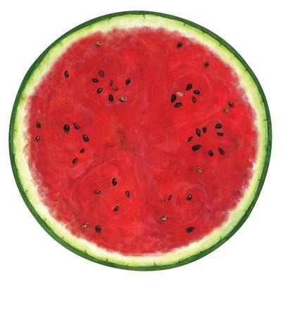 Watermelon Die-Cut Placemats - Gaines Jewelers