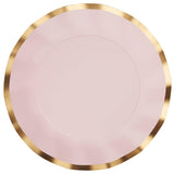 WAVY DINNER PLATE EVERYDAY BLUSH/8CT - Gaines Jewelers