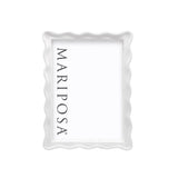 Wavy White Frame - Gaines Jewelers
