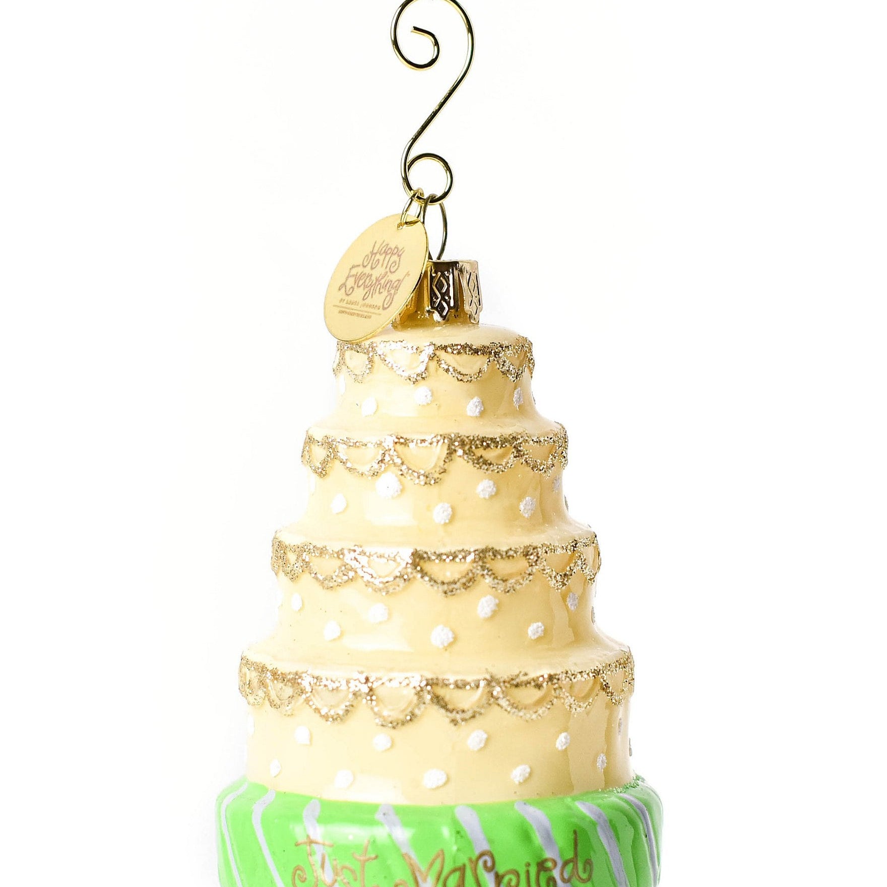 Wedding Cake Shaped Ornament - Gaines Jewelers