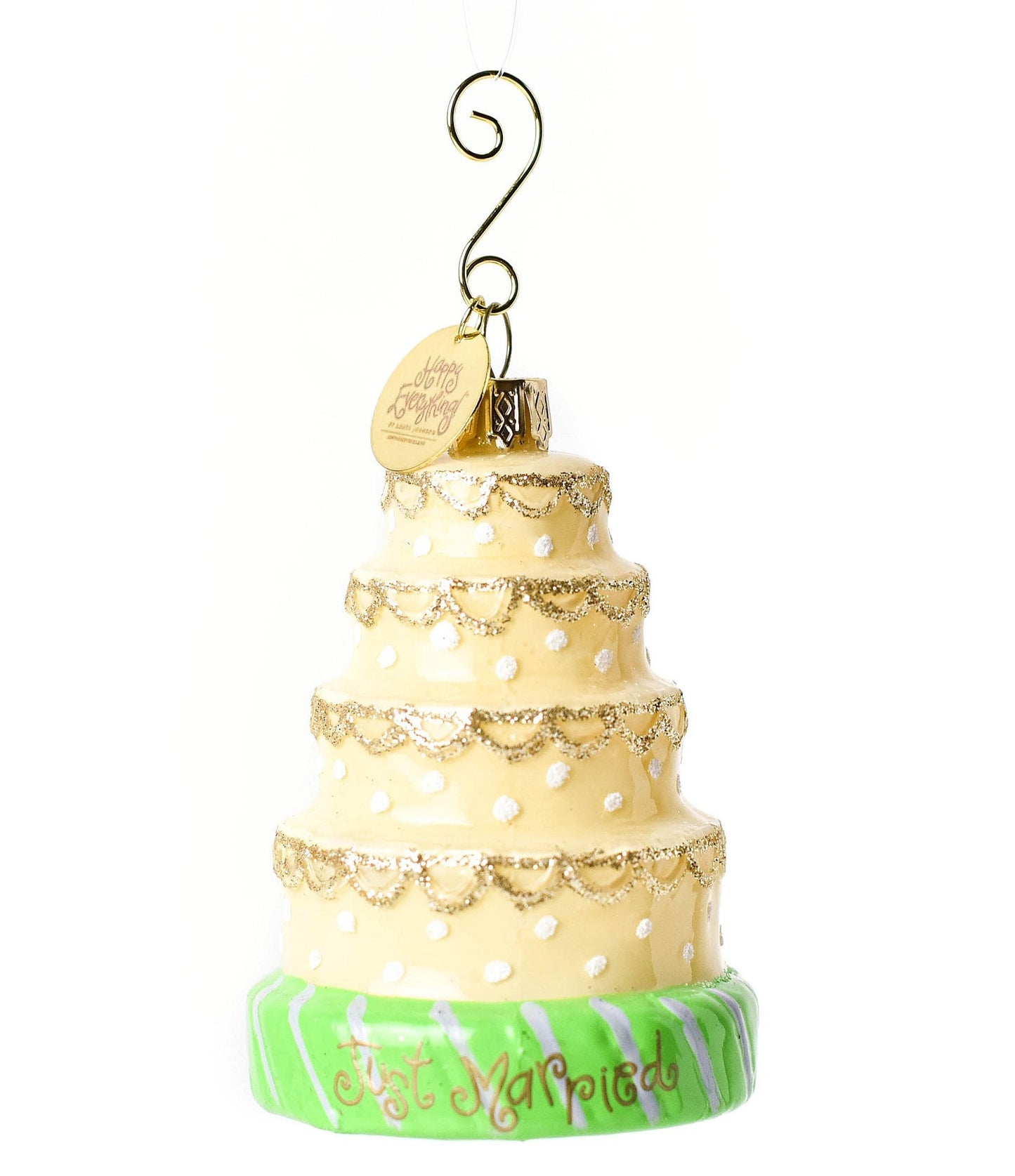 Wedding Cake Shaped Ornament - Gaines Jewelers