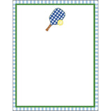 WH Hostess Social Stationery - 4.25 x 5.5 Preppy Pickleball Notepad - Gaines Jewelers