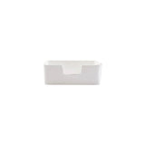 White Guest Towel Holder-Lastra Melamine - Gaines Jewelers