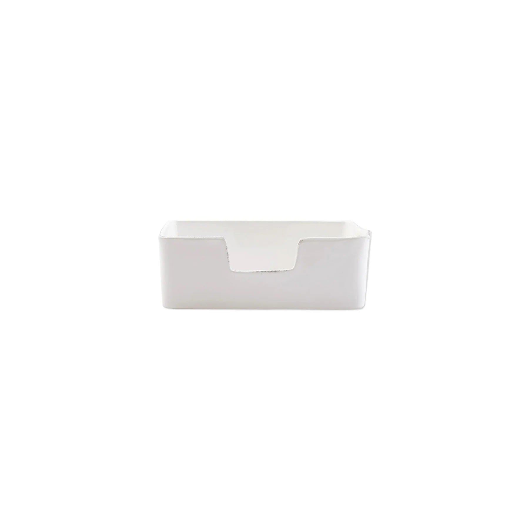 White Guest Towel Holder-Lastra Melamine - Gaines Jewelers