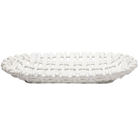 White Oval Basket - Gaines Jewelers