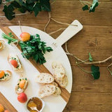 White Round Medium Charcuterie Board - Gaines Jewelers