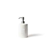 White Small Dot Mini Cylinder Soap Pump - Gaines Jewelers