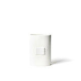 White Small Dot Mini Oval Vase - Gaines Jewelers