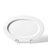 White Stripe Big Entertaining Oval Platter - Gaines Jewelers