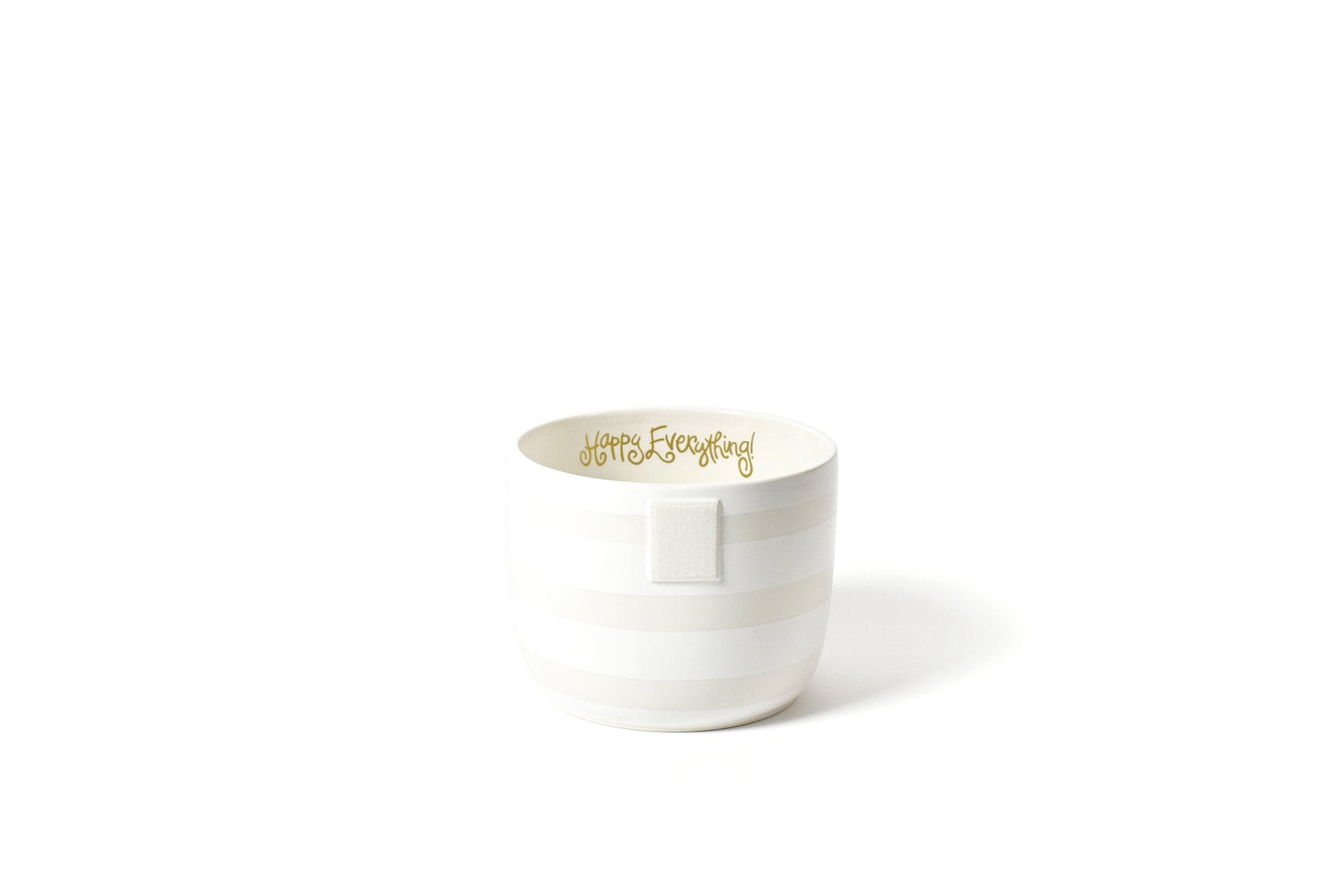 White Stripe Happy Everything Mini Bowl - Gaines Jewelers