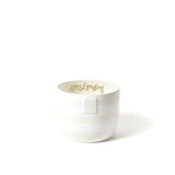 White Stripe Happy Everything Mini Bowl - Gaines Jewelers