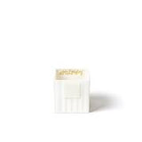 White Stripe Mini Nesting Cube Small - Gaines Jewelers