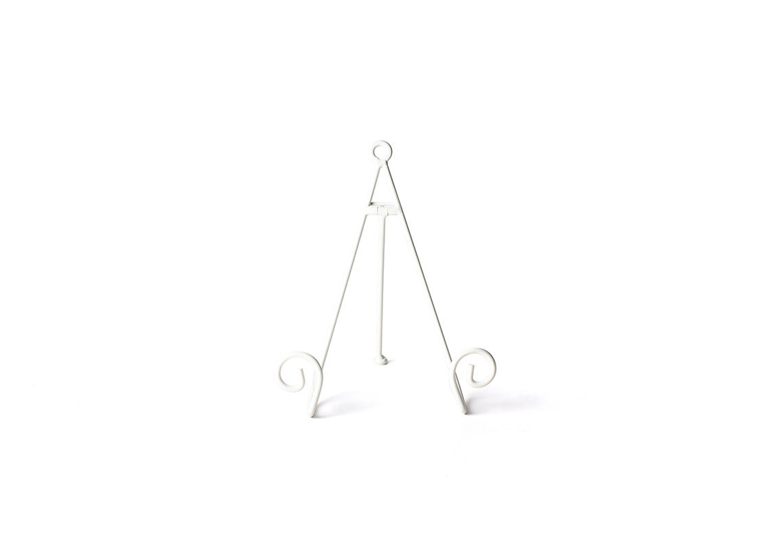 White Swirl Mini Plate Stand - Gaines Jewelers