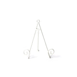 White Swirl Mini Plate Stand - Gaines Jewelers