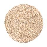 Whitewash Woven Straw Placemat - Gaines Jewelers