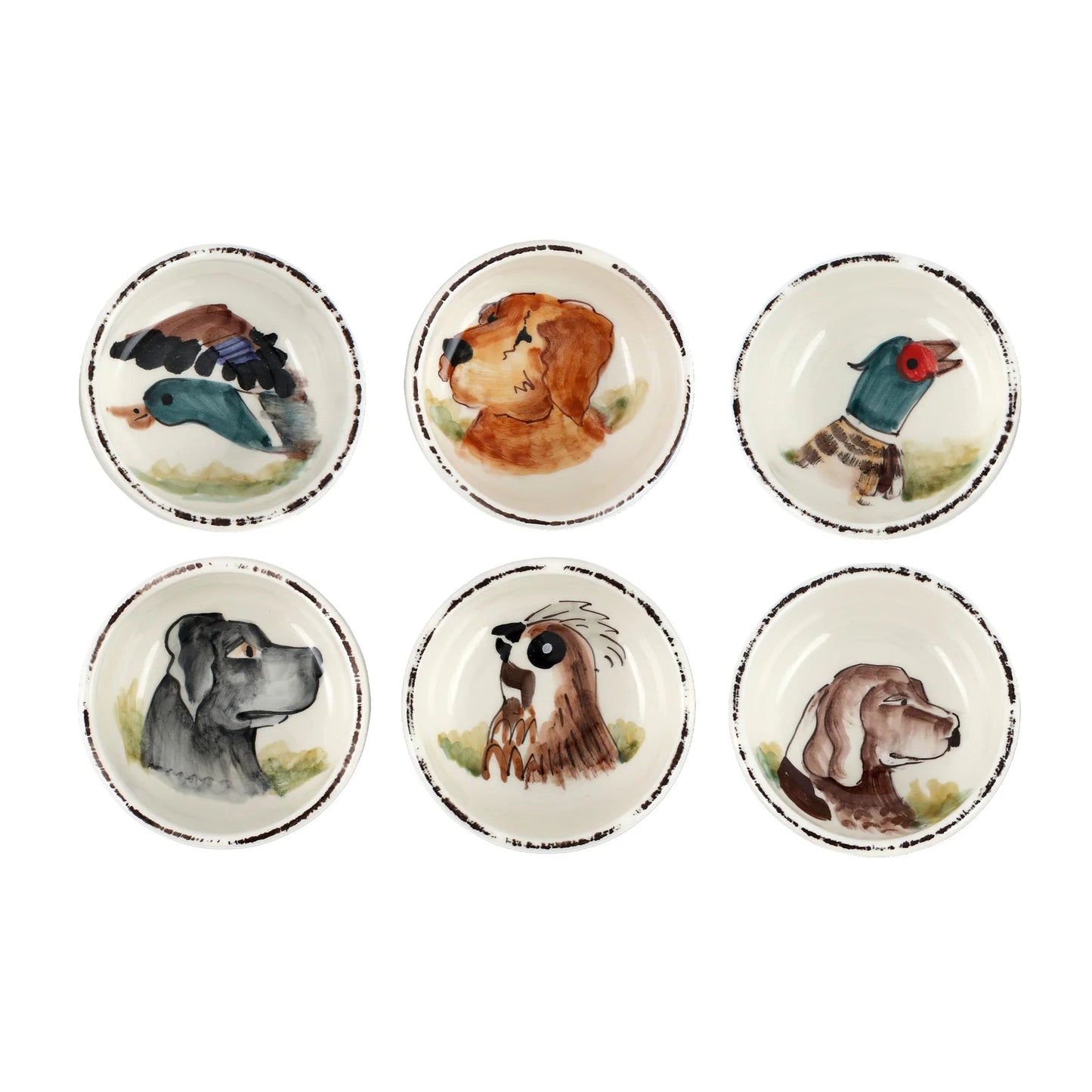 Wildlife Assorted Condiment Set of 6 - Gaines Jewelers