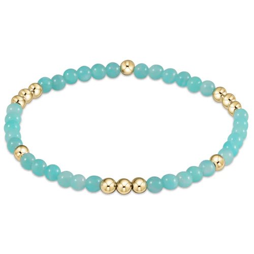 Worthy Pattern 4mm Bead Bracelet - Gaines Jewelers